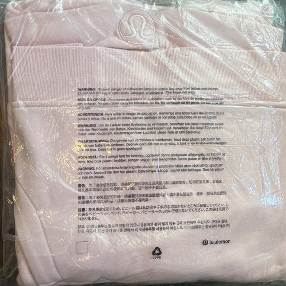 Lululemon scuba hoodie flush pink xl/xxl. NWT. - Picture 9 of 11